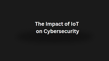 Read more about the article The impact of iot on cybersecurity