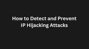 Read more about the article How to Detect and Prevent IP Hijacking Attacks