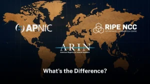 Read more about the article APNIC vs. ARIN vs. RIPE NCC