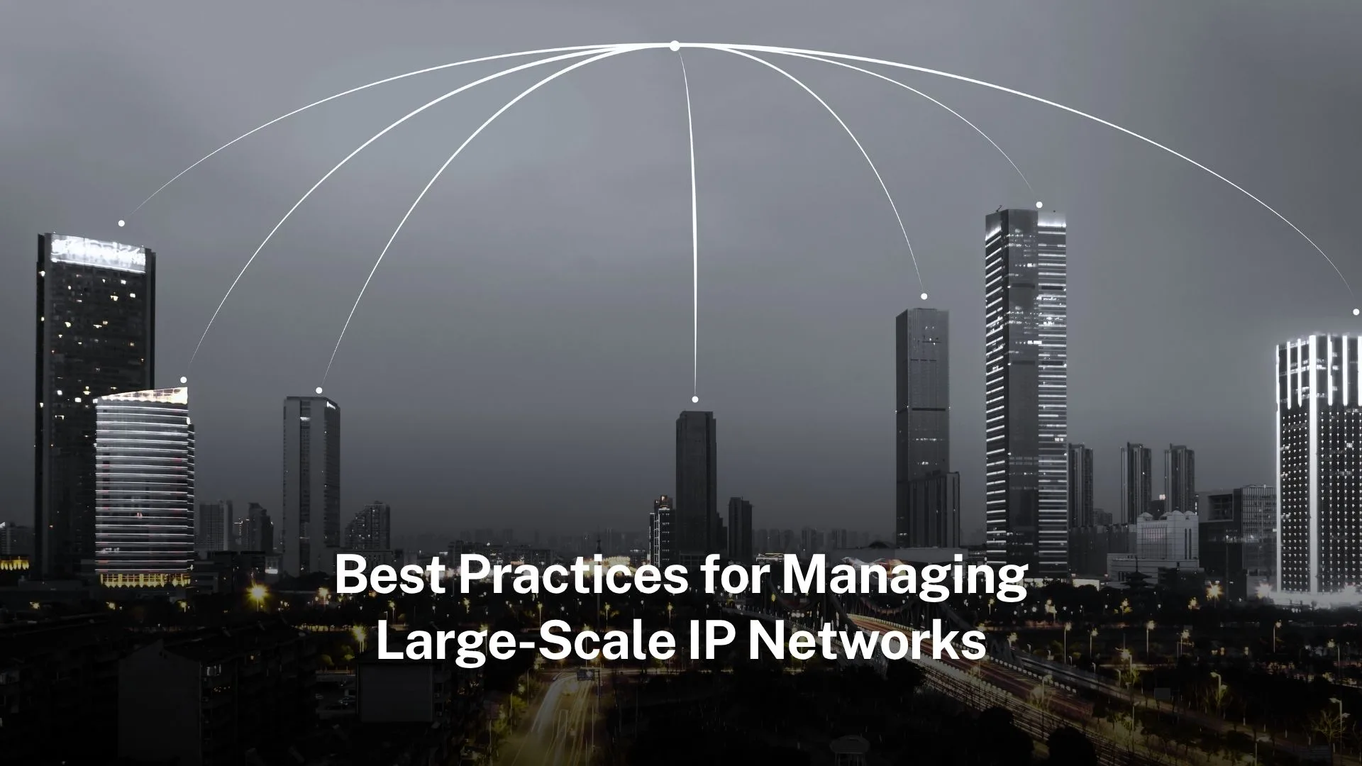 Read more about the article Best Practices for Managing Large-Scale IP Networks