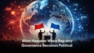 Read more about the article What happens when registry governance becomes political